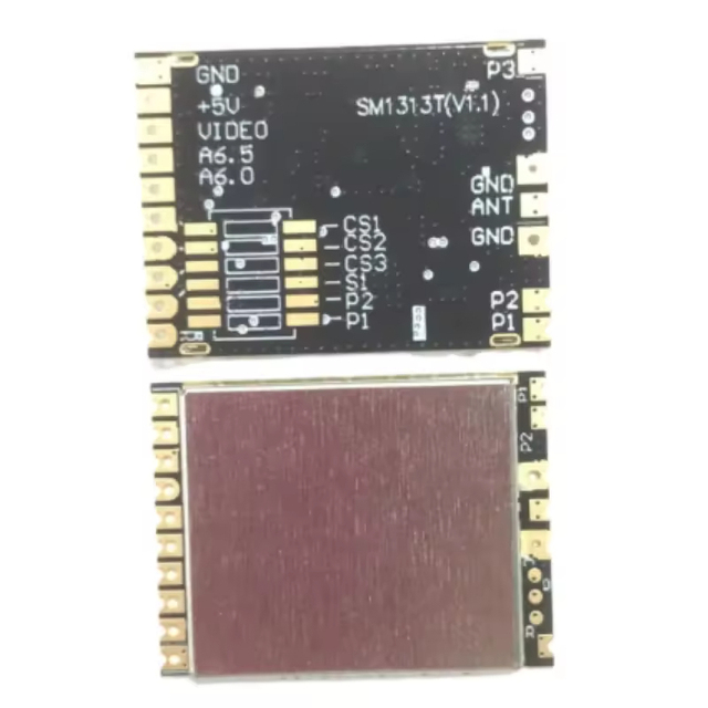 STF Analog Wireless Transmitter VM1313T for FPV Drones with HD Video and Audio Metal RF WiFi Anti Module