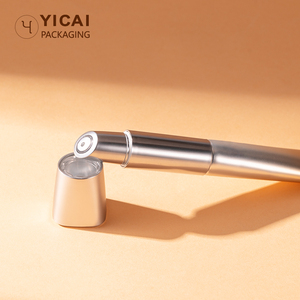 Rỗng 15 ml nhựa rõ ràng Lip Balm chai bao bì 15 ml Lipgloss bóp ống cho son bóng với vàng bạc Top cap - Product Image 2