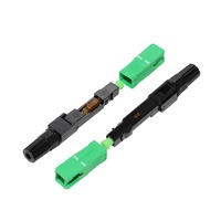 Conector Rápido de Fibra Óptica SC APC UPC de Alta Conectividad y Seguridad, Conectores Ópticos de Conexión Rápida