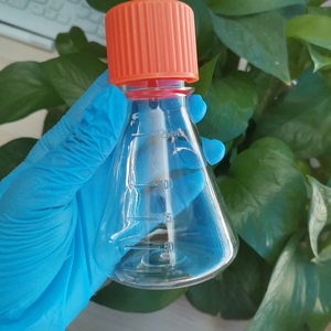 PC PETG phòng thí nghiệm Polycarbonate hình nón 125ml <span class=keywords><strong>erlenmeyer</strong></span> <span class=keywords><strong>Flask</strong></span> nhựa erleyenmeyer chai hình nón Bình 250ml 500ml 1000ml Vent cap - Product Image 5