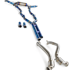 Sistema de Escape Universal de Aleación de Titanio para Aston Martin <span class=keywords><strong>DB12</strong></span> 4.0T 2023-2025 con Acabado Liso - Product Image 5