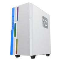 GameMax Brufen C3 3609 Computer ATX Mid Tower Gaming Case Steel Construction COC Cooling Solution ARGB Strip Support RTX 3080