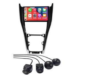 Pemutar dvd mobil Android 13, 10.1 inci untuk Toyota Harrier 2013-2018 Multimedia Video navigasi GPS + 360 360 kamera panorama - Product Image 1