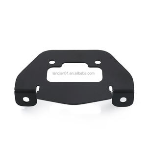 Support de compteur de vitesse noir brossé avec revêtement en poudre pour moto <span class=keywords><strong>BMW</strong></span> K100 <span class=keywords><strong>K75</strong></span> K 100 Cafe Racer, modification en acier inoxydable - Product Image 5