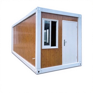 Casa container in acciaio di alta qualità per ufficio domestico, mini cabina personale per uso familiare, casa prefabbricata con camera da letto - Product Image 1