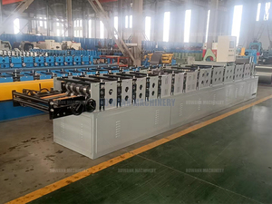 เครื่องขึ้นรูปกระเบื้องสันอัตโนมัติพร้อมตัวควบคุม PLC และมอเตอร์แบริ่งสำหรับใช้ในหลังคา - Product Image 4