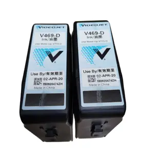 الأصلي حقيقية V469-D Videojet الماكياج V710-D Videojet حبر الطباعة ل Videojet طابعة CIJ