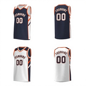 Ensembles d'uniformes de maillot de basket-ball à motif d'équipe de jeunes de sublimation au design personnalisé Vêtements de basket-ball 100% polyester - Product Image 1