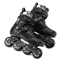 YSMLE Patins à roues alignées populaires à 4 roues pour adultes hommes femmes botte dure de rue en plein air avec rouleau clignotant produit de vente chaud