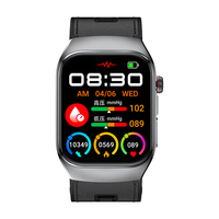 Reloj Inteligente de Moda 2026 con Pantalla AMOLED de 2.06 Pulgadas, Resistente al Agua, Llamada de Emergencia SOS, Monitoreo de Frecuencia Cardíaca con IA, Reloj Inteligente de Salud S100