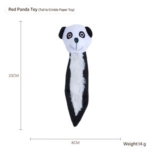 Jouet à mâcher <span class=keywords><strong>pour</strong></span> animaux de compagnie en peluche Panda, jouet interactif résistant aux morsures <span class=keywords><strong>pour</strong></span> chiens et chats, 23 cm, vente en gros à l'exportation - Product Image 2