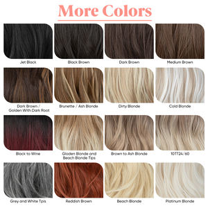 Perruques Bandeau à Ondes Longues Synthétiques en Gros avec Bandeau Tressé, Mi-Perruque Résistante à la Chaleur, Mi-Perruque Cerceau à Cheveux - Product Image 6