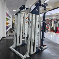 Commercial Smith Trainer Entraîneur multifonctionnel Gym Squat Rack Power Rack