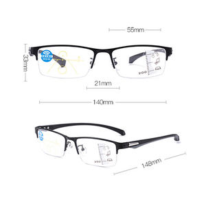 MK66071 nouveau rétro Anti lumière bleue Photogray <span class=keywords><strong>lunettes</strong></span> de lecture Multi Focal progressif hommes femmes <span class=keywords><strong>lunettes</strong></span> classiques <span class=keywords><strong>lunettes</strong></span> bifocales - Product Image 2