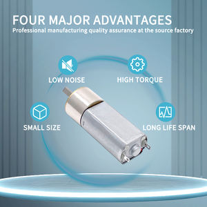 Moteur TT 16mm moteur à engrenages à aimant permanent GM16-050SH <span class=keywords><strong>33</strong></span> tr/min 500 tr/min 1200 tr/min Mini taille Micro bas régime moteur à engrenages à courant continu - Product Image 2