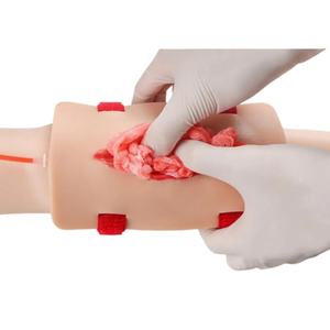 Almohadilla <span class=keywords><strong>de</strong></span> práctica para heridas traumáticas con simulación <span class=keywords><strong>de</strong></span> sangrado para entrenamiento <span class=keywords><strong>de</strong></span> <span class=keywords><strong>primeros</strong></span> <span class=keywords><strong>auxilios</strong></span> silicona reutilizable - Product Image 1