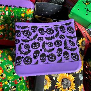 Christmas Halloween Gift Basket Waterproof Handbag Large Capacity EVA Tote Bags Customized Your Logo Design - Product Image 3