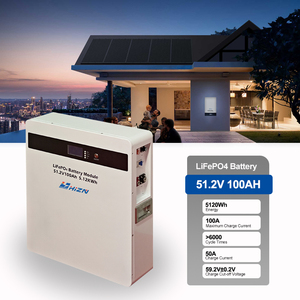 Confezione da parete 51.2V 100Ah LiFePO4 con LCD e gestione intelligente - Product Image 3