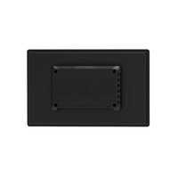 Wells aplicación industrial escritorio VESA 75 100 tableta computadora a prueba de vandalismo monitor de pantalla táctil de pantalla panorámica de 17 pulgadas