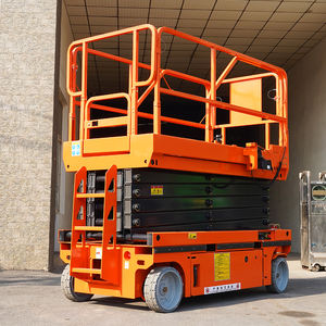 12m 14m Lift Aerial Work Platform <strong>Electric</strong> Hydraulic Small Self Propelled Scissor Lifts - Product Image 1
