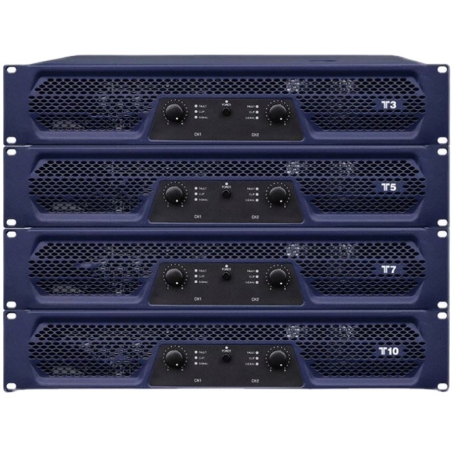Pro Amplifier PA T3/T5/T7/T10 T Series Amplifier Professional High-Power Real Watt Amplifier for Huge Performance