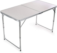 2024 nouvelle Table de camping en aluminium Portable Design pour table pliante de pique-nique de plage en plein air avec chaises