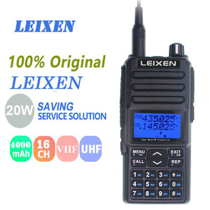 Radio Portátil LEIXEN UV-25D, Recién Llegado, Alto Rendimiento, el Más Potente, 20W, UHF VHF, Doble Banda, Largo Alcance 10-20km - Product Image 2