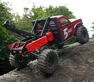 CROSSRC EMOX5 1:8 масштаб <span class=keywords><strong>RC</strong></span> аварийно-спасательный грузовик 4WD RTR гусеничный с дистанционным управлением с бесщеточным Мотором буксирный кран для внедорожных приключений - Product Image 5