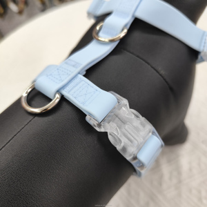 Imbracatura per Cani a Forma di H in PVC <span class=keywords><strong>Impermeabile</strong></span>, Regolabile e Resistente, Facile da Pulire, per Cani di Tutte le Taglie - Product Image 6
