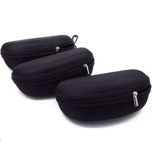 2025 עיצוב חדש מותאם אישית משקפי שמש במקרה של אריזת בד רוכסן עבור משקפי שמש pvc - Product Image 1