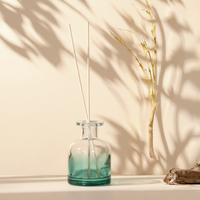 Diffuseur en verre artisanal sans plomb personnalisable, écologique, sans alcool, aromathérapie, disponible en différentes couleurs et tailles