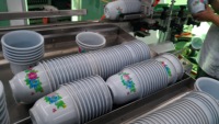Machine d'impression pour pots de fleurs/Machine d'impression pour seaux en plastique