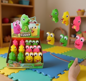 ของเล่นบีบสัตว์ตลกๆ ของเล่นบีบพลาสติกสำหรับเด็กอายุ 3 ปีขึ้นไป ของเล่นแปลกใหม่สำหรับทุกเพศทุกวัย มีเสียง - Product Image 2