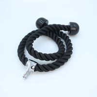 Corde de triceps en nylon robuste pour machine à câble de musculation, accessoire de fitness pour salle de sport, 70/90/120 cm