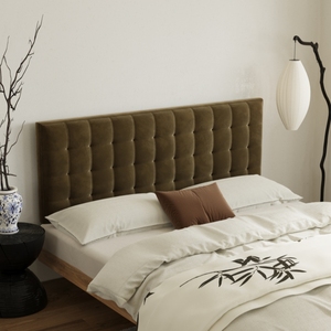 Mesa de Cabeceira Tatami de Design Moderno, Móveis de Luxo para Quarto, Cabeceira Estofada Macia, Venda Quente - Product Image 1