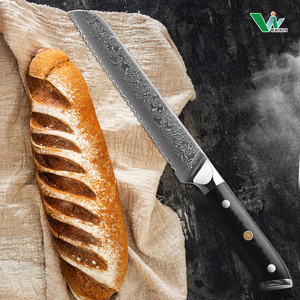 9pcs bếp đầu bếp dao đặt G10 xử lý 67 lớp Damascus thép 10cr15mov lõi Santoku tiện ích boning dao cao dao thiết lập - Product Image 6