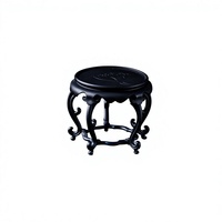 Support de pot de fleurs, plateau de rangement, décoration intérieure, modèle en résine de style chinois, grande table de jardin de bureau