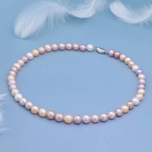 <span class=keywords><strong>Collana</strong></span> da donna di <span class=keywords><strong>perle</strong></span> reali d'acqua dolce naturale <span class=keywords><strong>collana</strong></span> da festa Vintage di gioielli raffinati - Product Image 1