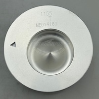 ME088990 ME014161 New Heatspin 4D34T Piston Set 104mm High Strength Aluminum Alloy Overhaul Parts for Mitsubishi Diesel Engine