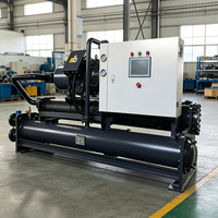 Système de refroidissement industriel 120HP, refroidisseur à vis à eau, solution de refroidissement centralisée pour usage manufacturier