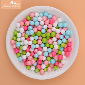 Varie perle commestibili della torta, palline di zucchero della perla, caramelle gommose, caramelle di cottura fai da te e strumenti di decorazione della torta nuziale - Product Image 2