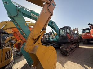 Excavatrice hydraulique sur chenilles KOBELCO SK200, pelle médiatine de 20 tonnes pour travaux de terrassement, construction municipale et infrastructures - Product Image 2