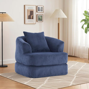 Extendable Reversible Chaise Sleeper <b>Sofa</b> with Quick Setup Eco-Friendly Design <b>for</b> <b>Living</b> <b>Room</b> Bedroom & Hotel Use - Product Image 1