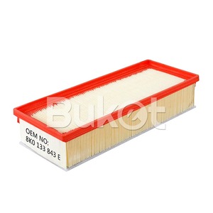 Nuovo Filtro Aria 8K0133843E per <span class=keywords><strong>Audi</strong></span> A4 <span class=keywords><strong>A5</strong></span> <span class=keywords><strong>2.0</strong></span> <span class=keywords><strong>TDI</strong></span> Certificato ISO/TS16949 - Product Image 3