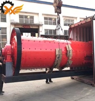 Broyeur à boulets pour l'extraction de minerai d'or à prix d'usine Yuxiang, moteur AC, revêtement Mn13, haute capacité, garantie 12 mois