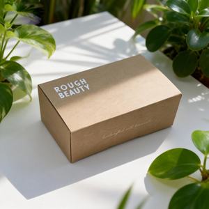 Caja de Regalo Rígida de Mezclilla para Jeans con Logotipo Personalizado de Lujo, Laminación Mate, Grabado, Ecológica, Reciclable, para Crema Facial y Crema para Ojos - Product Image 2