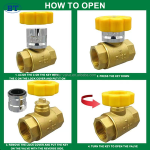 <span class=keywords><strong>Vanne</strong></span> à bille magnétique en laiton massif BOTE, filetage femelle BSP, <span class=keywords><strong>vanne</strong></span> à bille magnétique verrouillable <span class=keywords><strong>pour</strong></span> l'<span class=keywords><strong>eau</strong></span> - Product Image 3