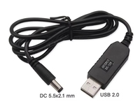 Kabel Daya USB 12V 5V 12V 1.5A 2A Konverter Charger DC DC PVC 5V 12V Kabel USB untuk Penggunaan Komputer Industri untuk Kipas Router Wifi