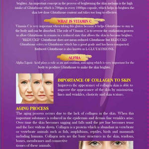 OEM/ODM/OBM alta calidad L-glutatión Plus mejor 2X belleza de la piel suplemento de colágeno L-glutatión en polvo cuidado de la piel - Product Image 5