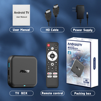 Reeshine R69 RK3518 Chipset Android 14 TV Box con Quad Core USB3.0 802.11n 2.4G/5GHz WiFi 4K UHD HDR10